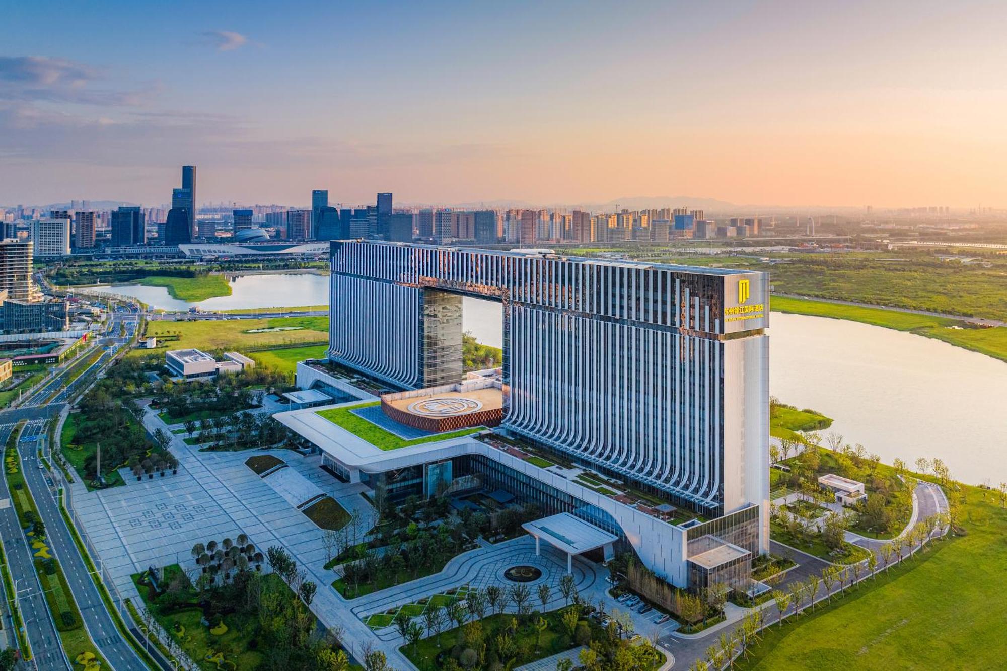 Suzhou International Conference Hotel Kültér fotó